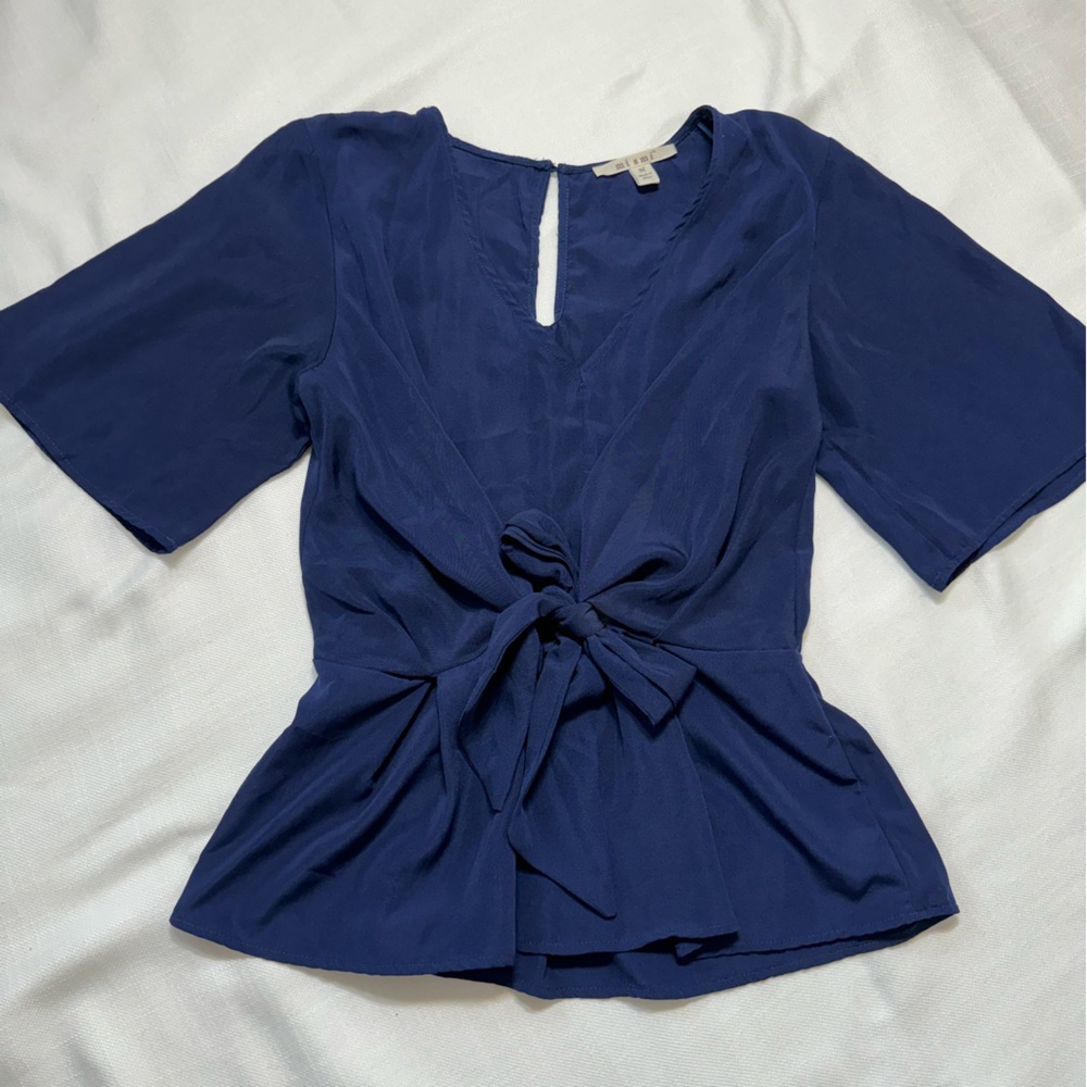 Navy Blue blouse